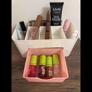 Multi-functional Desktop Drawer Storage Box Creative Makeup Organizer #162tt)